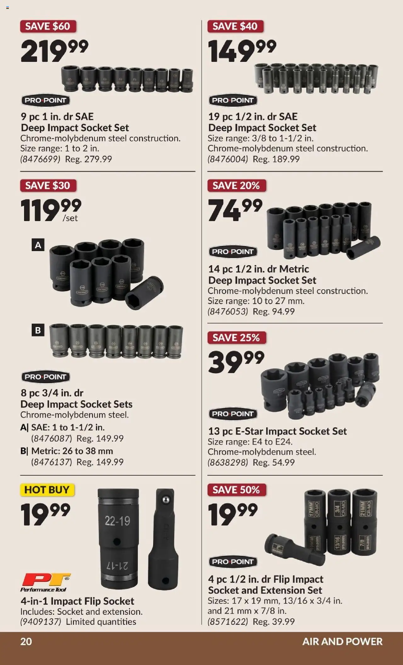 Princess Auto flyer valid from 07.10.2025 | Page: 26 | Products: PC, Socket