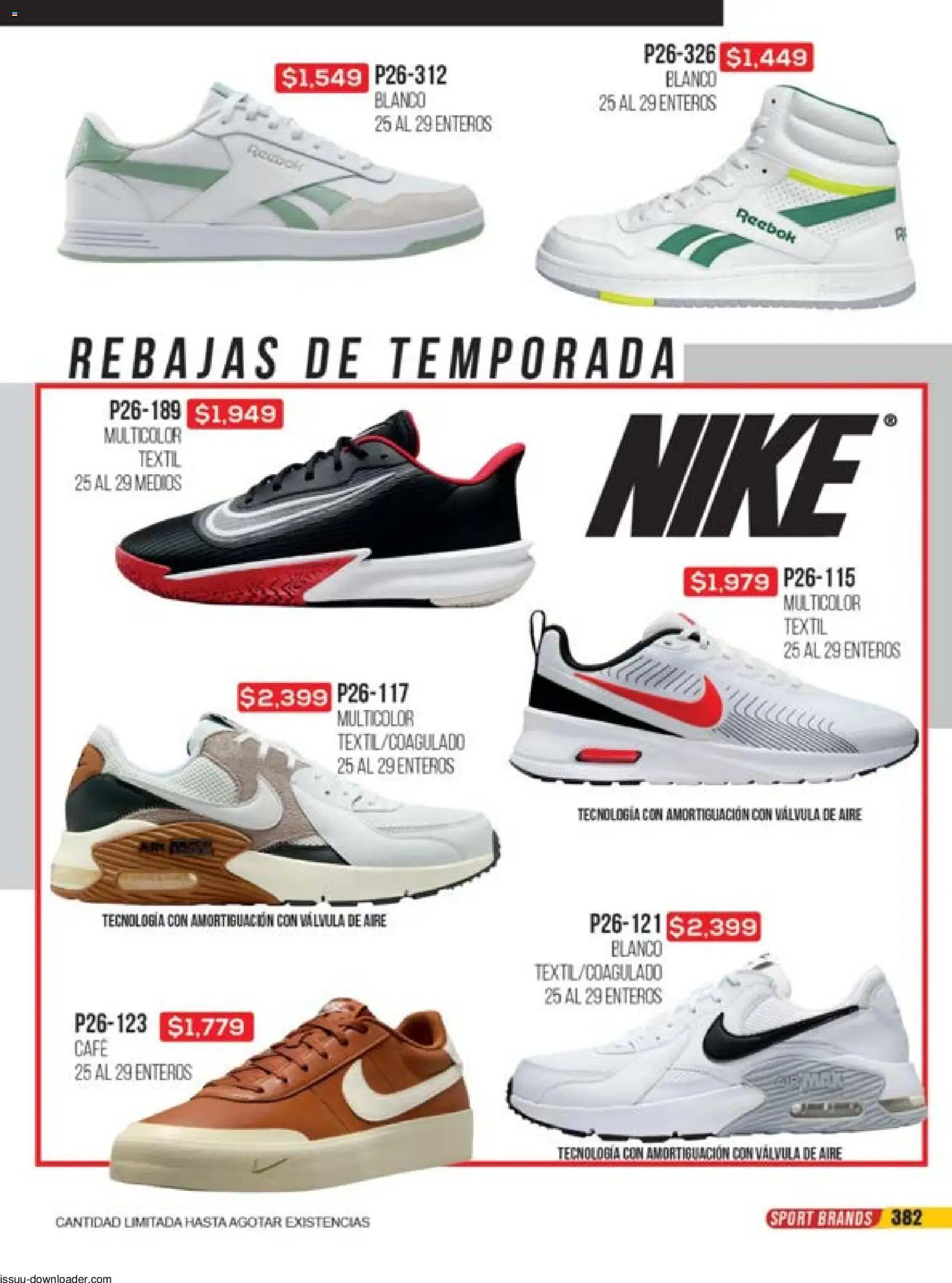 Nuevas ofertas de Cklass válidas en toda la República Mexicana desde el 31.10.2025. ¡Encuentra las mejores ofertas en Cklass catálogo Súper Rebajas Calzado! | Página: 383