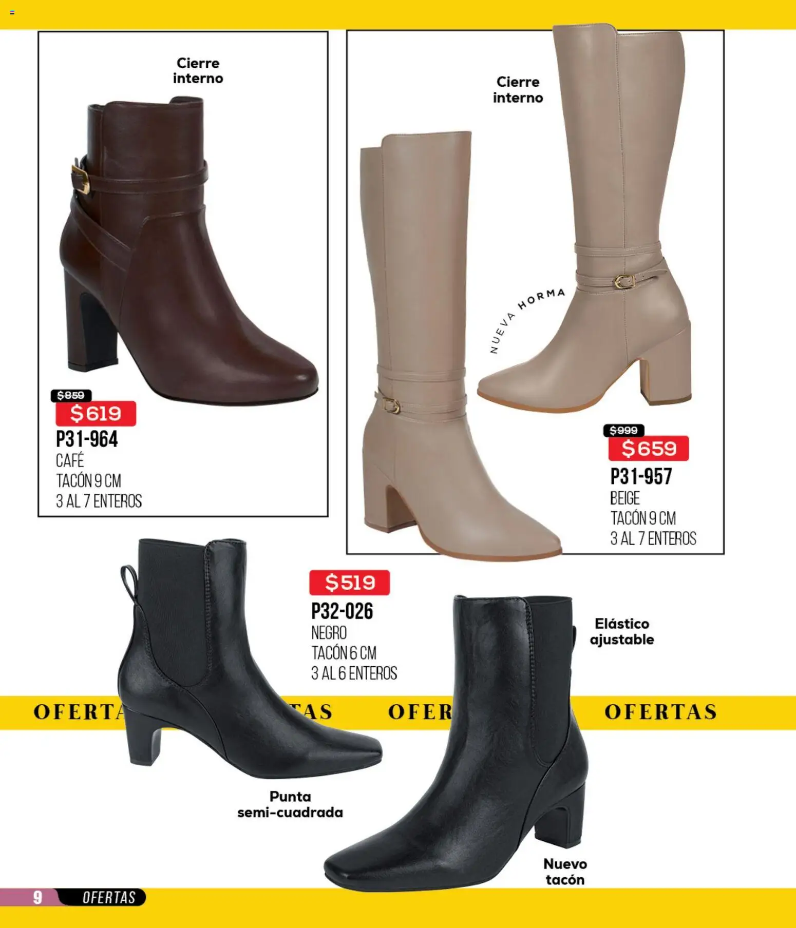 Nuevas ofertas de Cklass válidas en toda la República Mexicana desde el 12.01.2026. ¡Encuentra las mejores ofertas en Cklass catálogo Mega Ofertas Calzado! | Página: 10 | Productos: Café