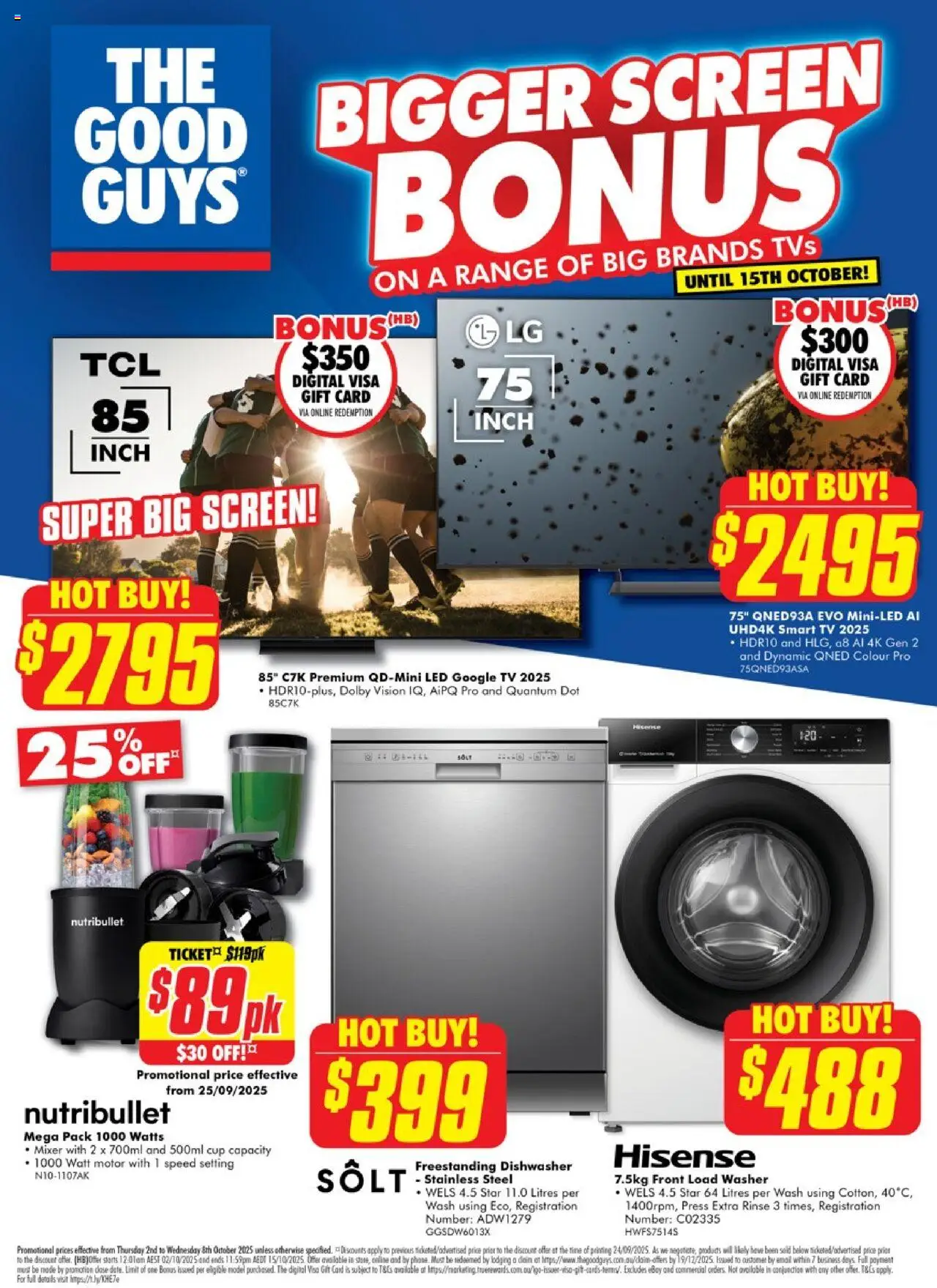 The Good Guys catalogue - valid from 01.10.2025 | Page: 1
