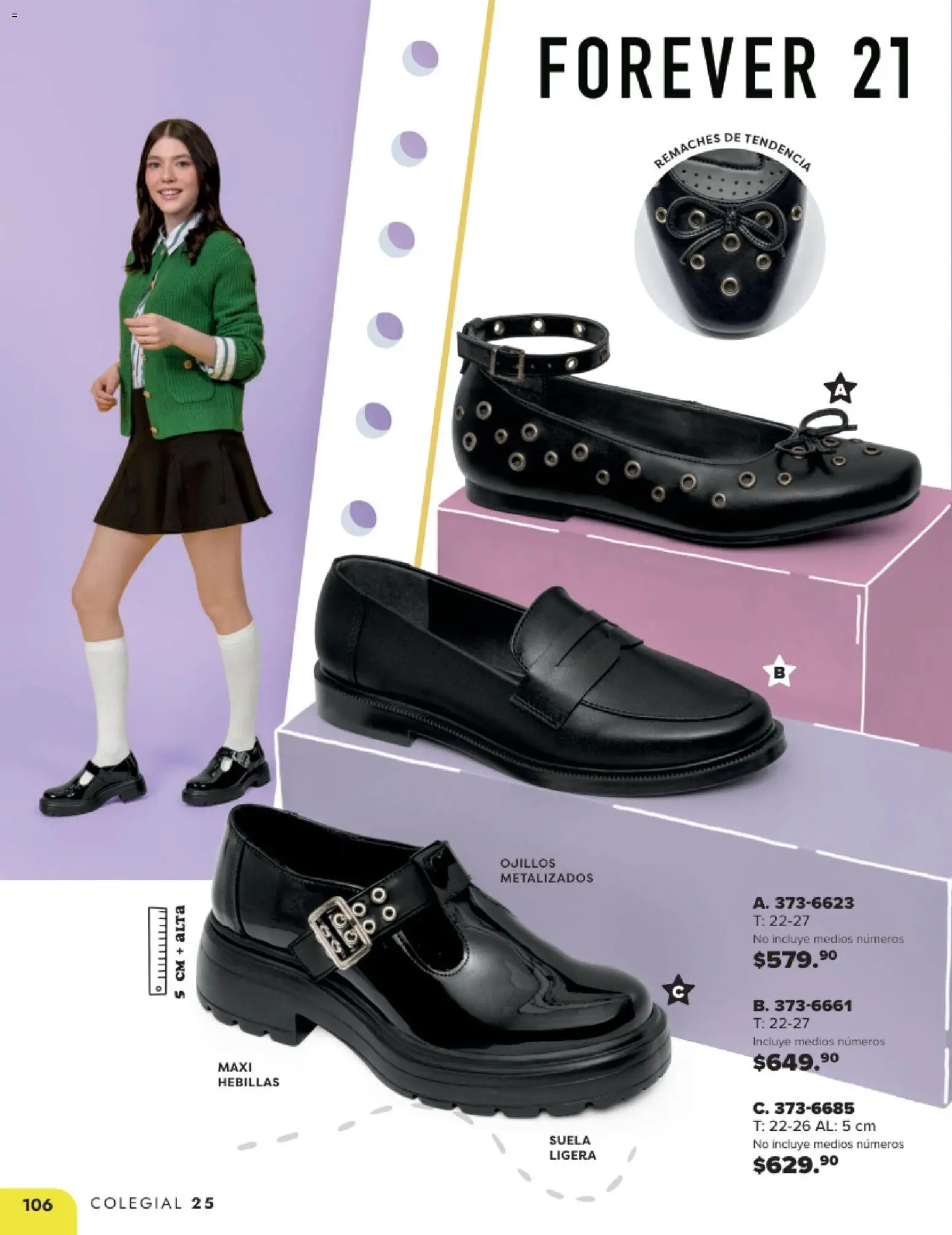 Nuevas ofertas de Andrea válidas en toda la República Mexicana desde el 25.05.2025. ¡Encuentra las mejores ofertas en Andrea catálogo Colegial ! | Página: 106 | Productos: Hebillas