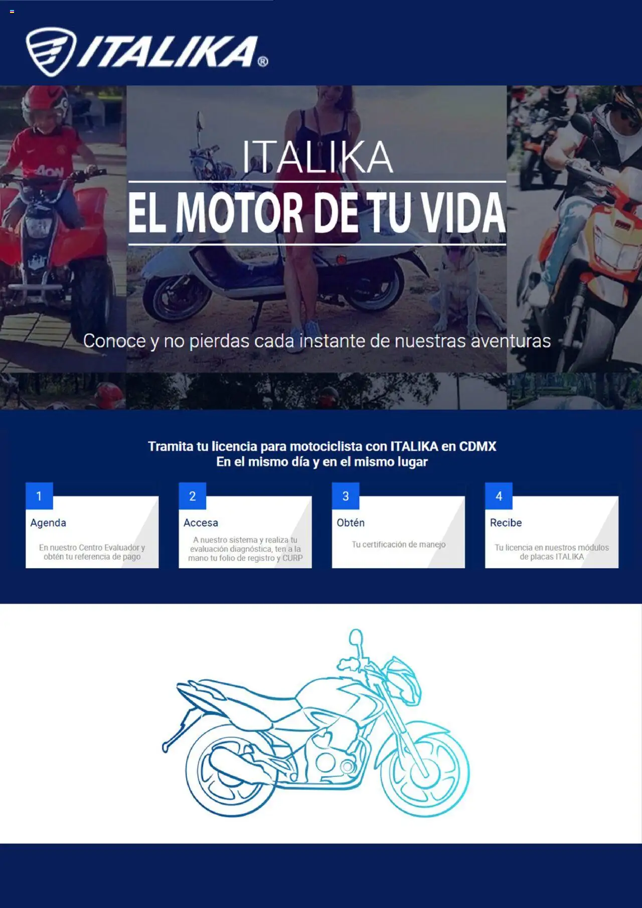 Nuevas ofertas de Italika válidas en toda la República Mexicana desde el 16.09.2025. ¡Encuentra las mejores ofertas en Italika - Catálogo! | Página: 5 | Productos: Agenda
