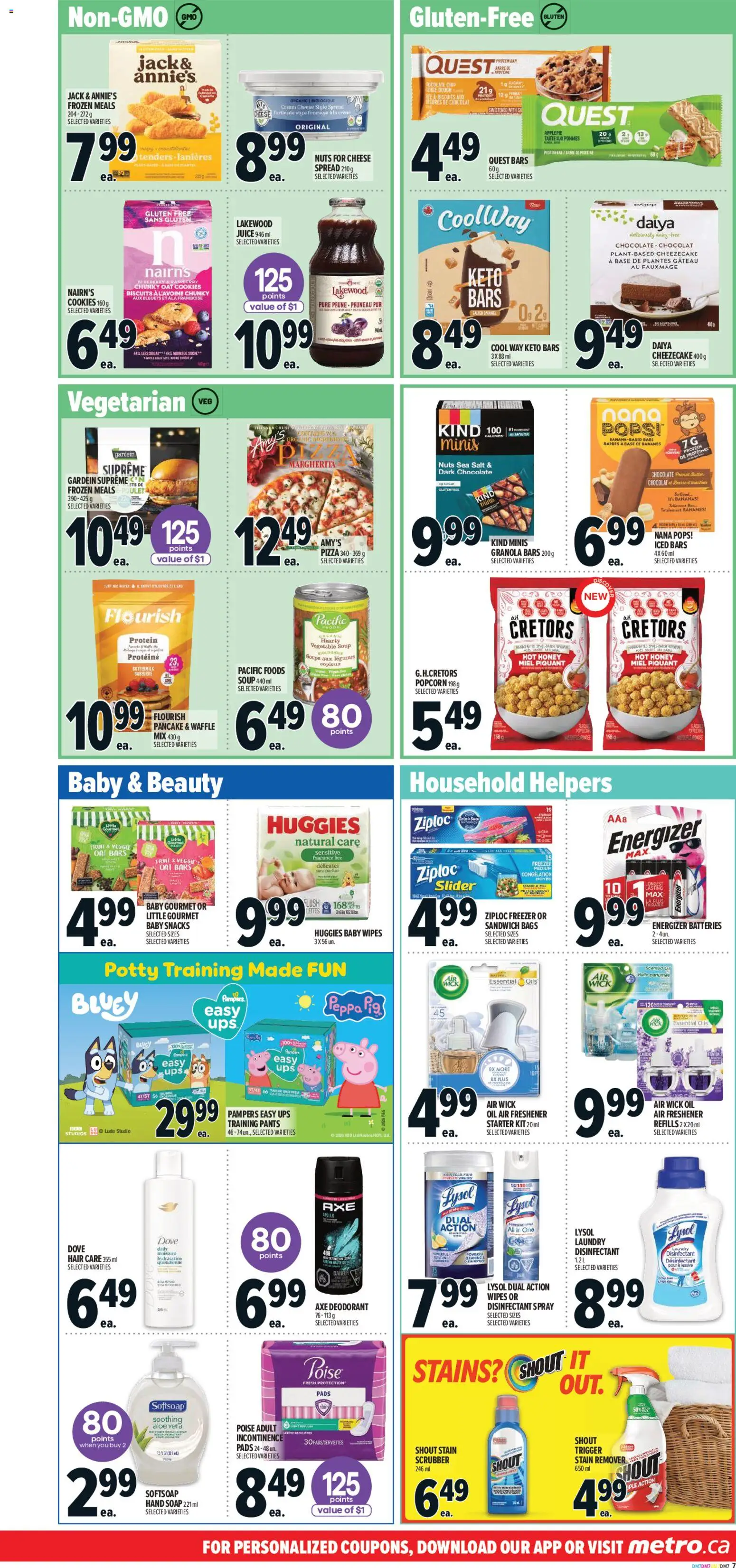 Metro flyer valid from 12.03.2026 | Page: 13 | Products: Cream, Cheese, Chocolate, Juice