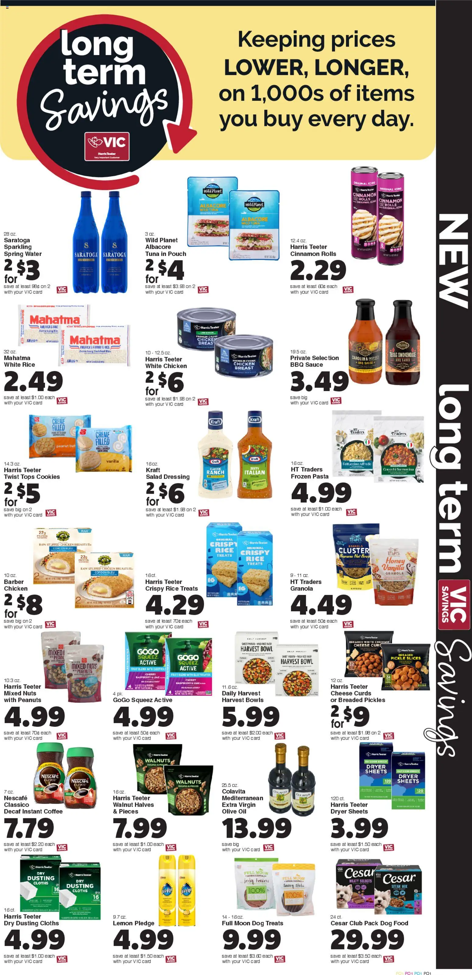 Harris Teeter Weekly Ad - SC - valid from 25.02.2026 | Page: 8 | Products: Oil, Water, Lemon, Dryer