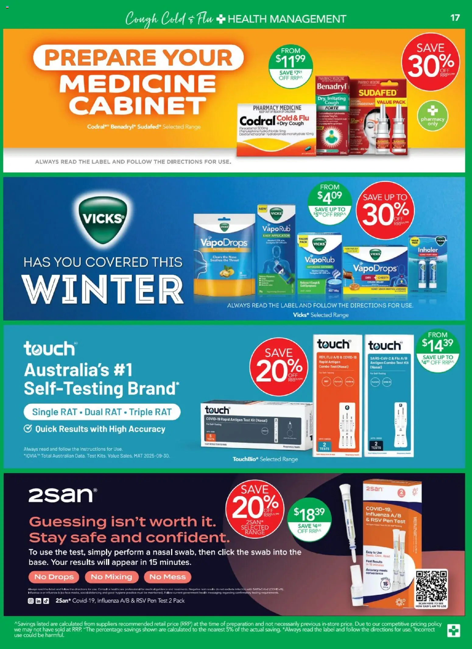 Terry White catalogue - valid from 16.04.2026 | Page: 17 | Products: Cabinet, Safe, VapoRub