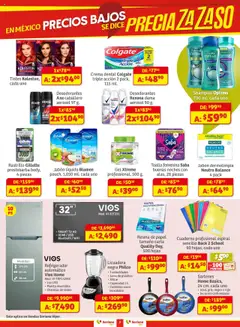 Nuevas ofertas de Soriana válidas en toda la República Mexicana desde el 28.08.2025. ¡Encuentra las mejores ofertas en Soriana - Preciazazaso Súper: Edo Mex, Gro, Hgo, Mor, Pue, Qto, Tlax, Ver! | Página: 7 | Productos: Cuaderno, Licuadora, Sartén, Jabón