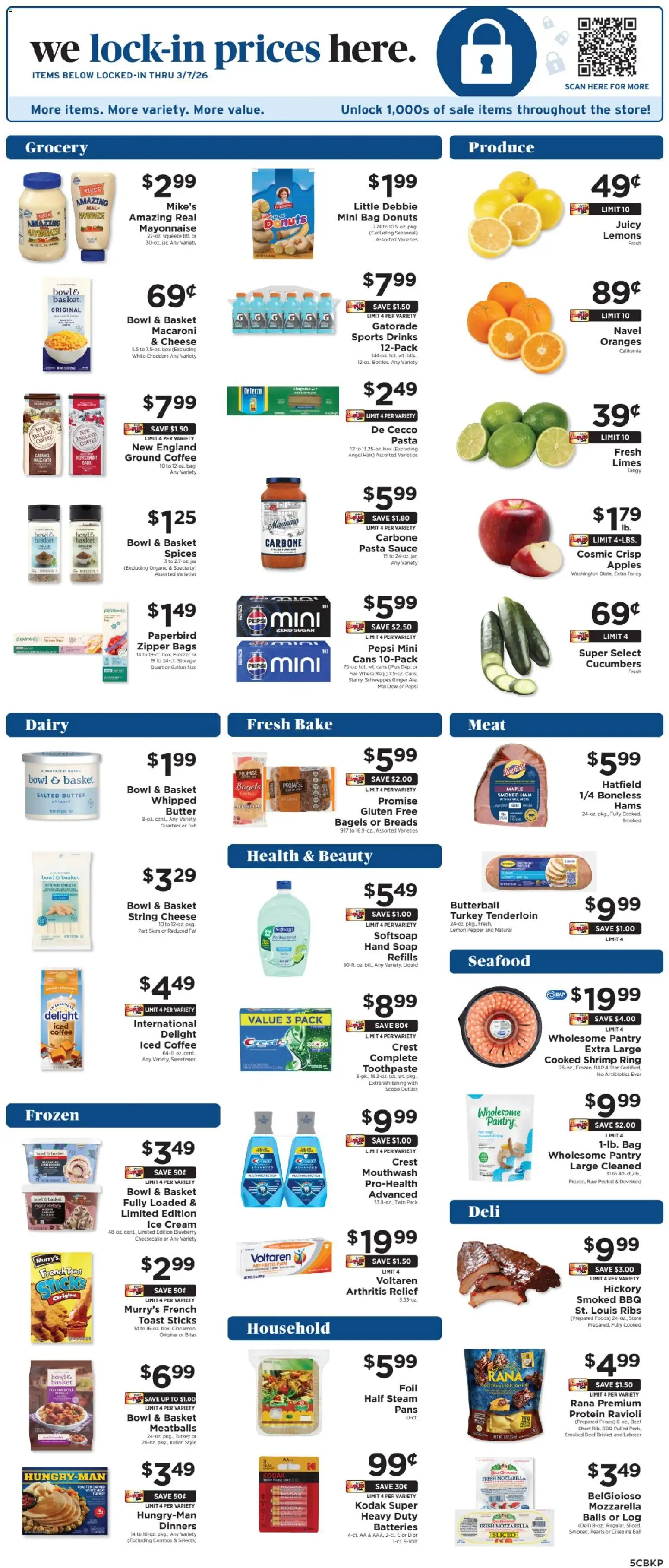 ShopRite Weekly Ad 2 - valid from 25.01.2026 | Page: 6 | Products: Ring, Toothpaste, Spices, Freezer
