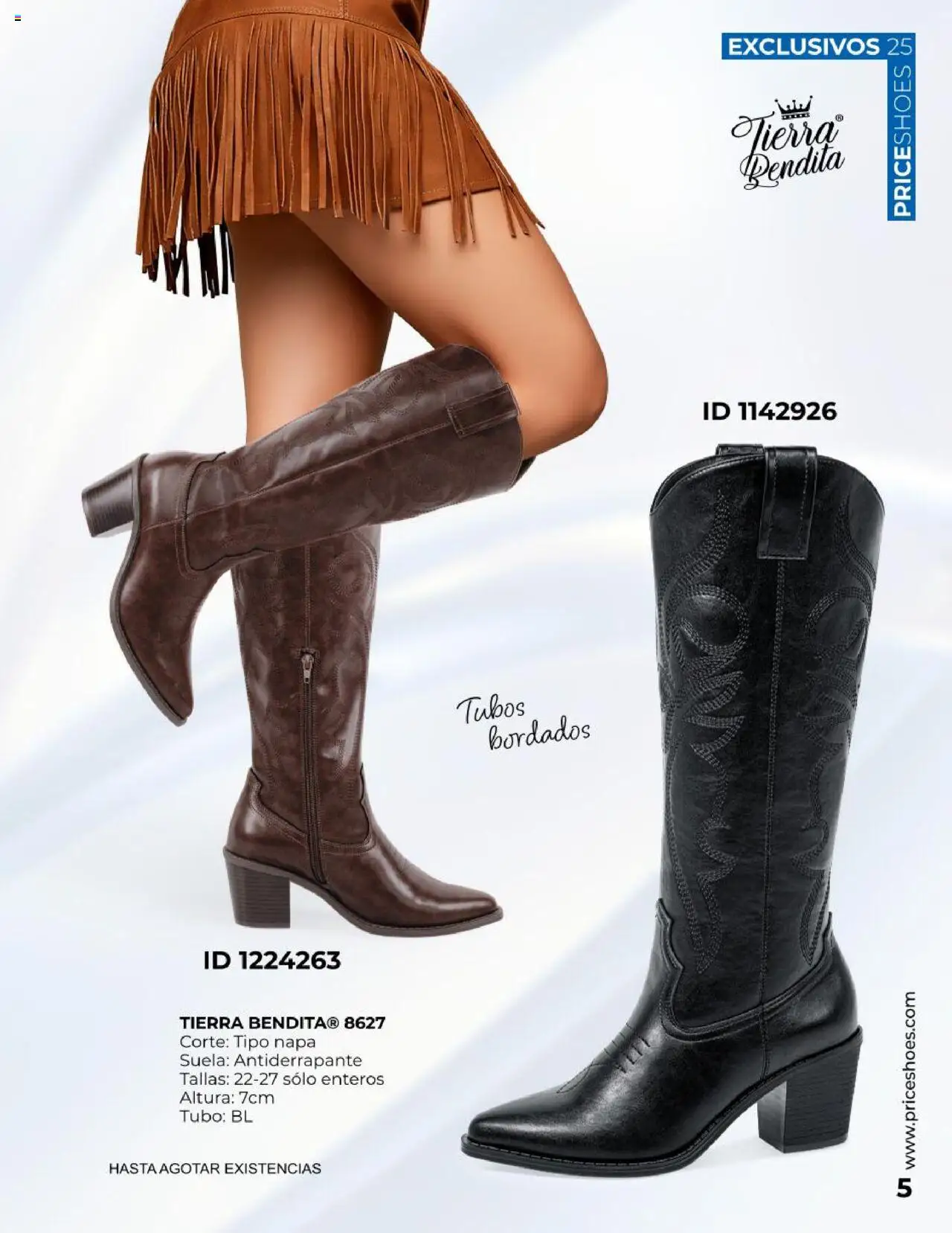 Nuevas ofertas de Price Shoes válidas en toda la República Mexicana desde el 19.10.2025. ¡Encuentra las mejores ofertas en Price Shoes catálogo Exclusivos 2025! | Página: 5