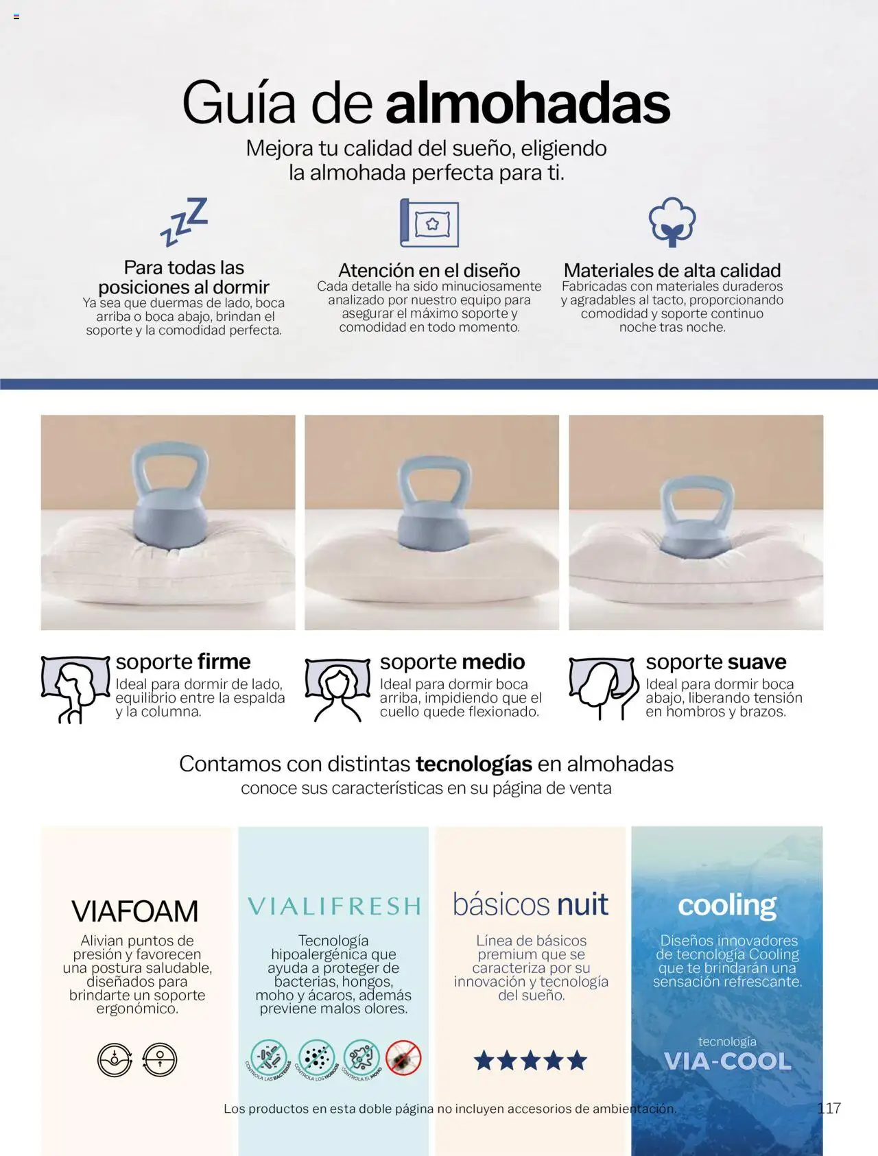 Nuevas ofertas de Vianney válidas en toda la República Mexicana desde el 15.08.2025. ¡Encuentra las mejores ofertas en Vianney - Catálogo Invierno! | Página: 119 | Productos: Almohada, Moño, Té