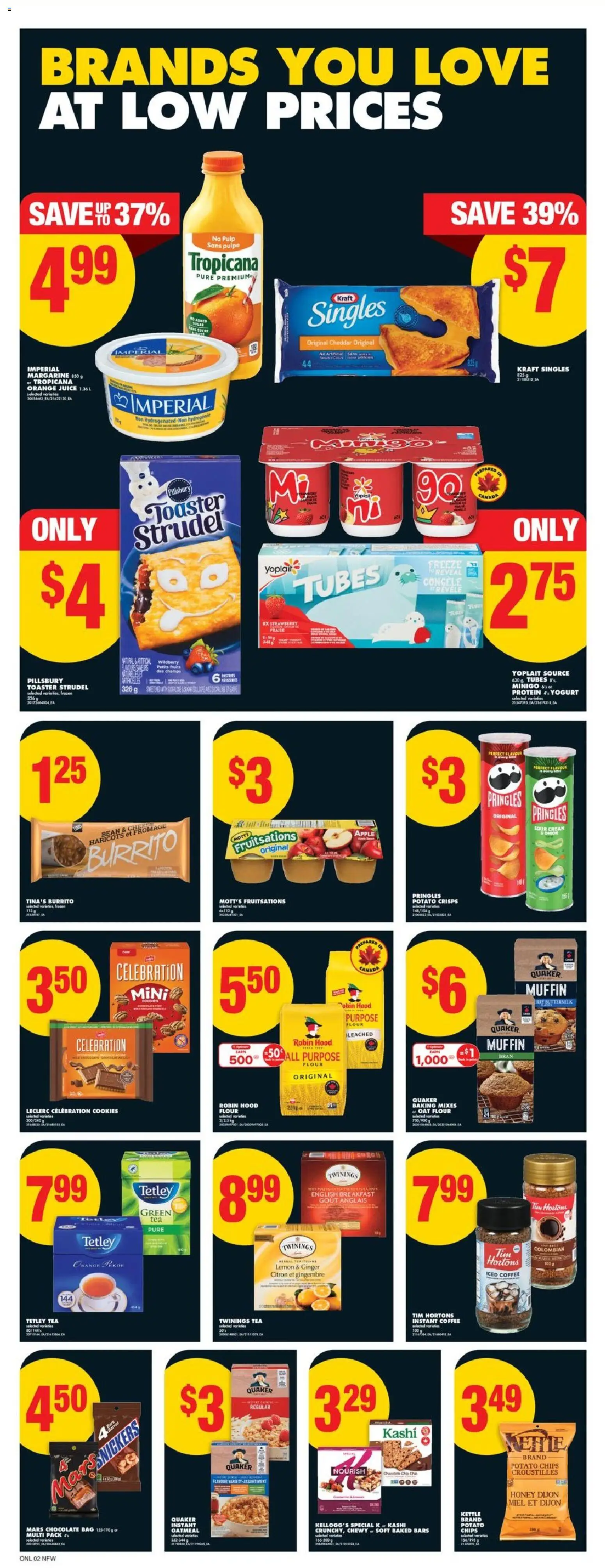 No Frills flyer valid from 08.01.2026 | Page: 6 | Products: Cookies, Toaster, Cheese, Coffee