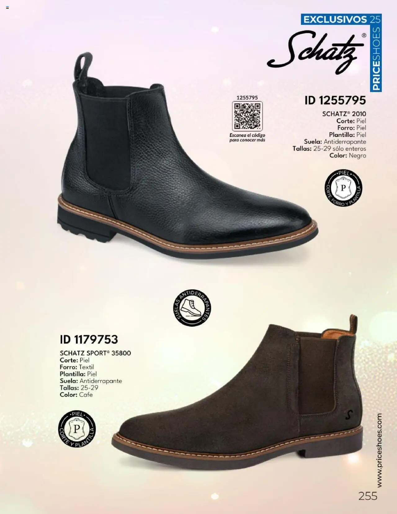 Nuevas ofertas de Price Shoes válidas en toda la República Mexicana desde el 26.06.2025. ¡Encuentra las mejores ofertas en Price Shoes catálogo Botas ! | Página: 255 | Productos: Café