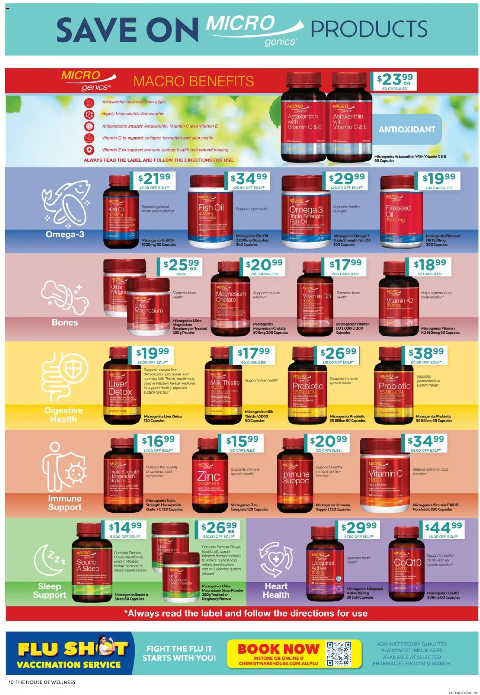 Chemist Warehouse catalogue - valid from 09.04.2026 | Page: 10 | Products: Powder, Fish, Fish oil, Zinc