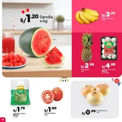 Vista previa de folleto Plaza Vea - ESPECIAL AYACUCHO N2 de la Plaza Vea válido desde 01.12.2025 | Página: 10 | Productos: Piña, Lechuga