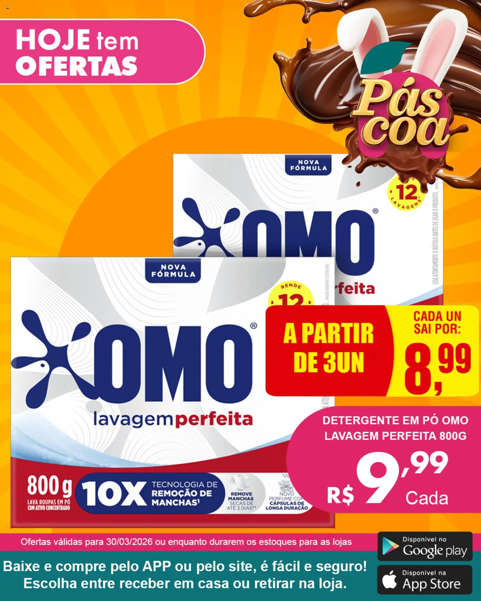 Negreiros Folheto - válido de 30.03.2026 | Página: 1 | Produtos: Perfume, Pó, Detergente, Roupas