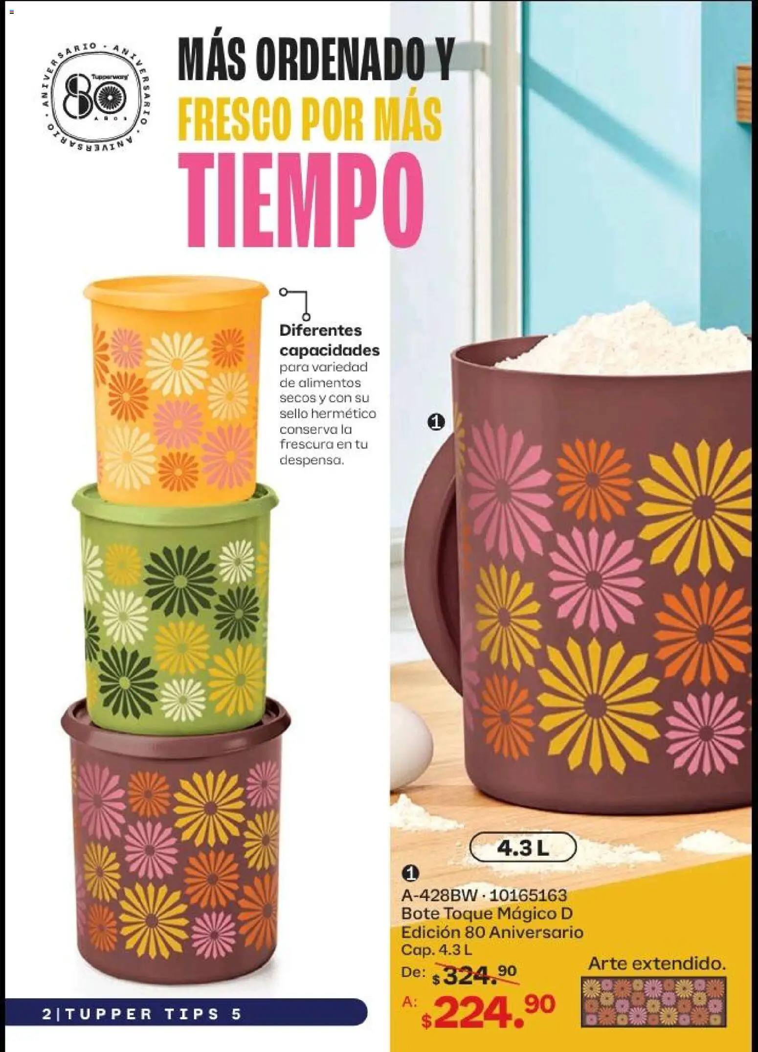 Nuevas ofertas de Tupperware válidas en toda la República Mexicana desde el 20.04.2026. ¡Encuentra las mejores ofertas en Tupperware catálogo! | Página: 2 | Productos: Tupper
