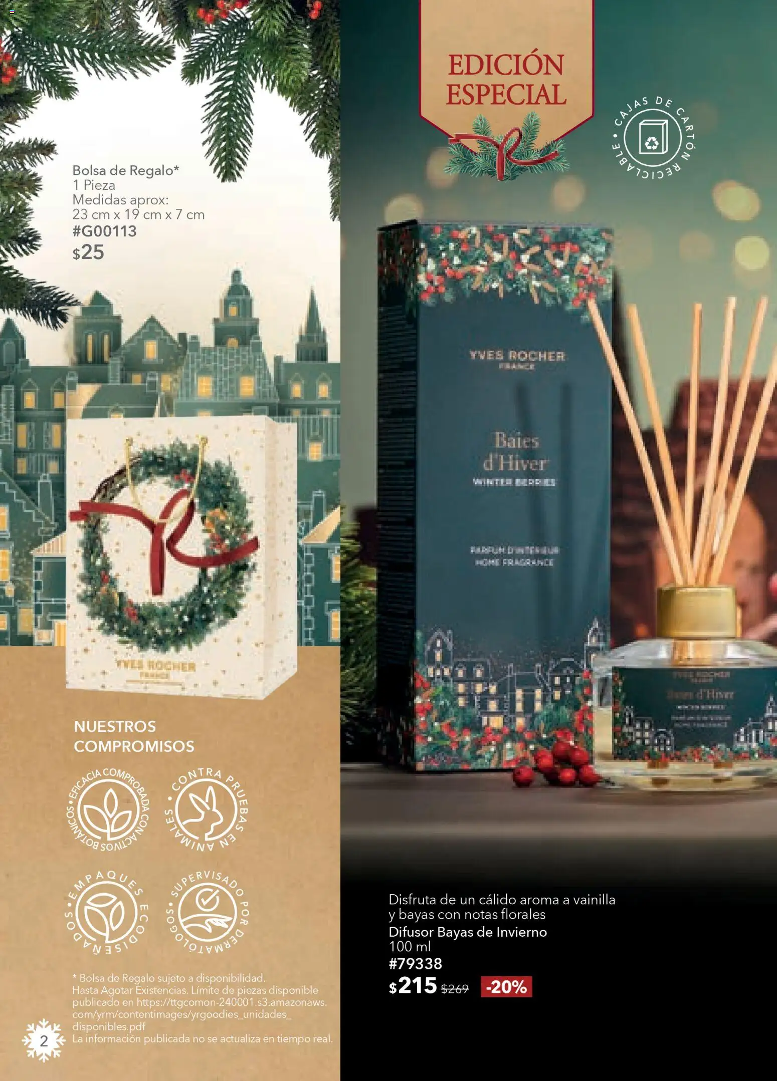 Nuevas ofertas de Yves Rocher válidas en toda la República Mexicana desde el 19.11.2025. ¡Encuentra las mejores ofertas en Yves Rocher campaña 16 2025! | Página: 2 | Productos: Bolsa