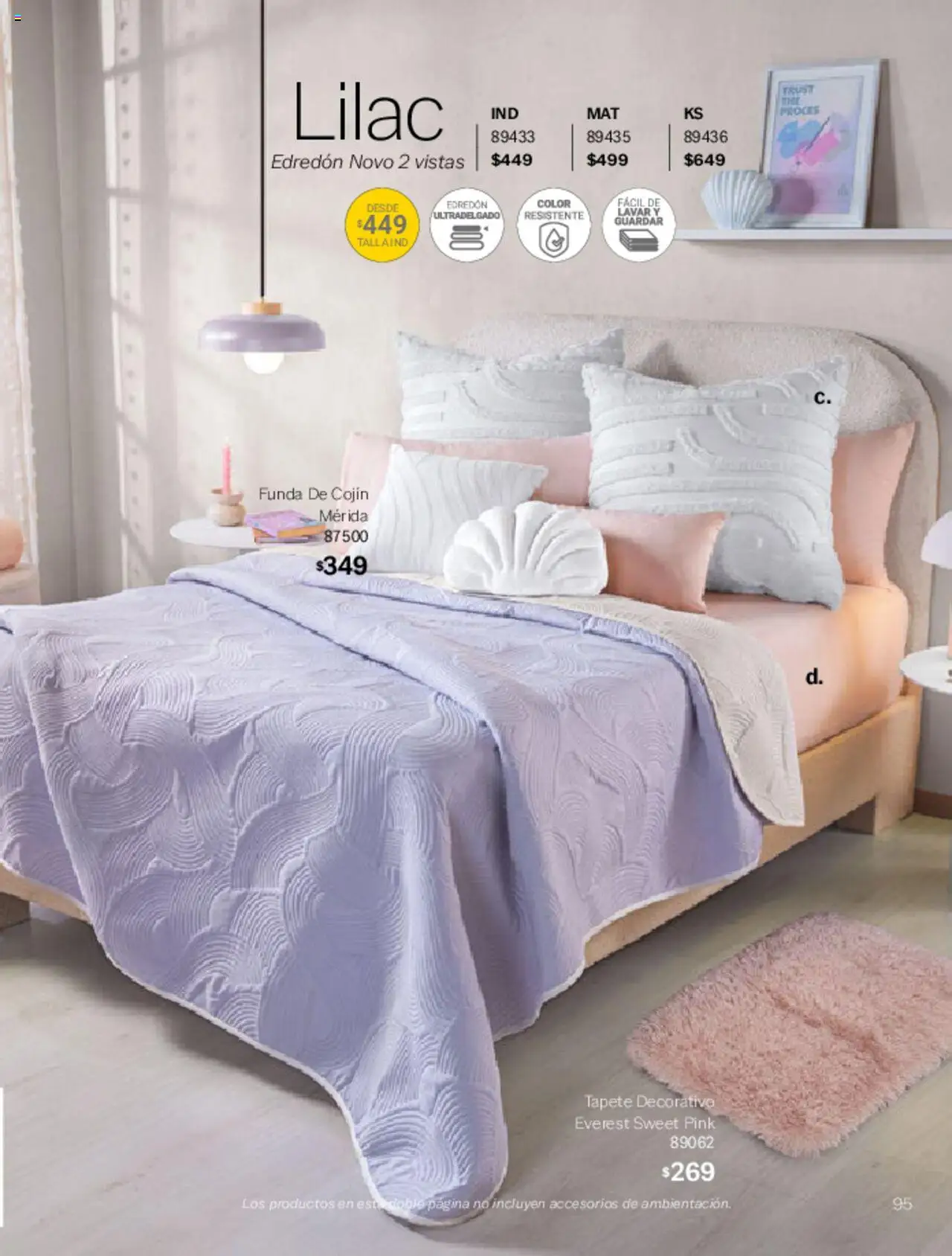 Nuevas ofertas de Vianney válidas en toda la República Mexicana desde el 07.03.2025. ¡Encuentra las mejores ofertas en Vianney catálogo Primavera! | Página: 97 | Productos: Funda, Tapete