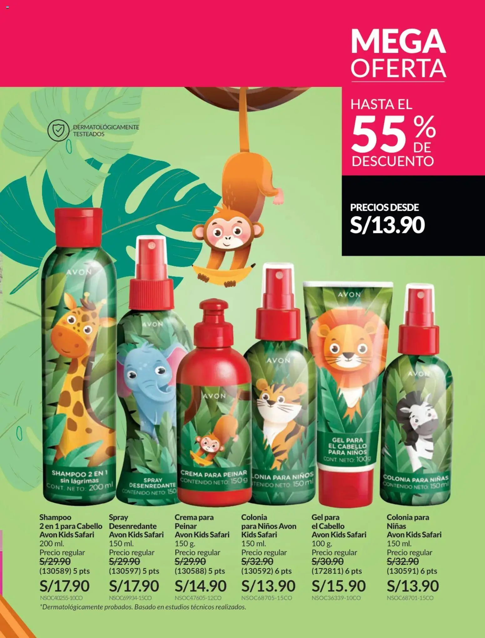 Catálogo Avon válido desde 31.01.2026 | Página: 210 | Productos: Shampoo, Crema