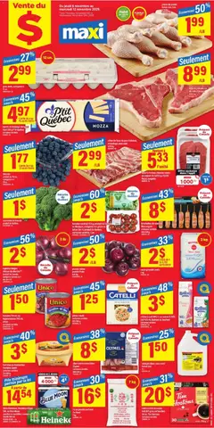Preview of Maxi weekly flyer / circulaire from shop Maxi valid from 06.11.2025