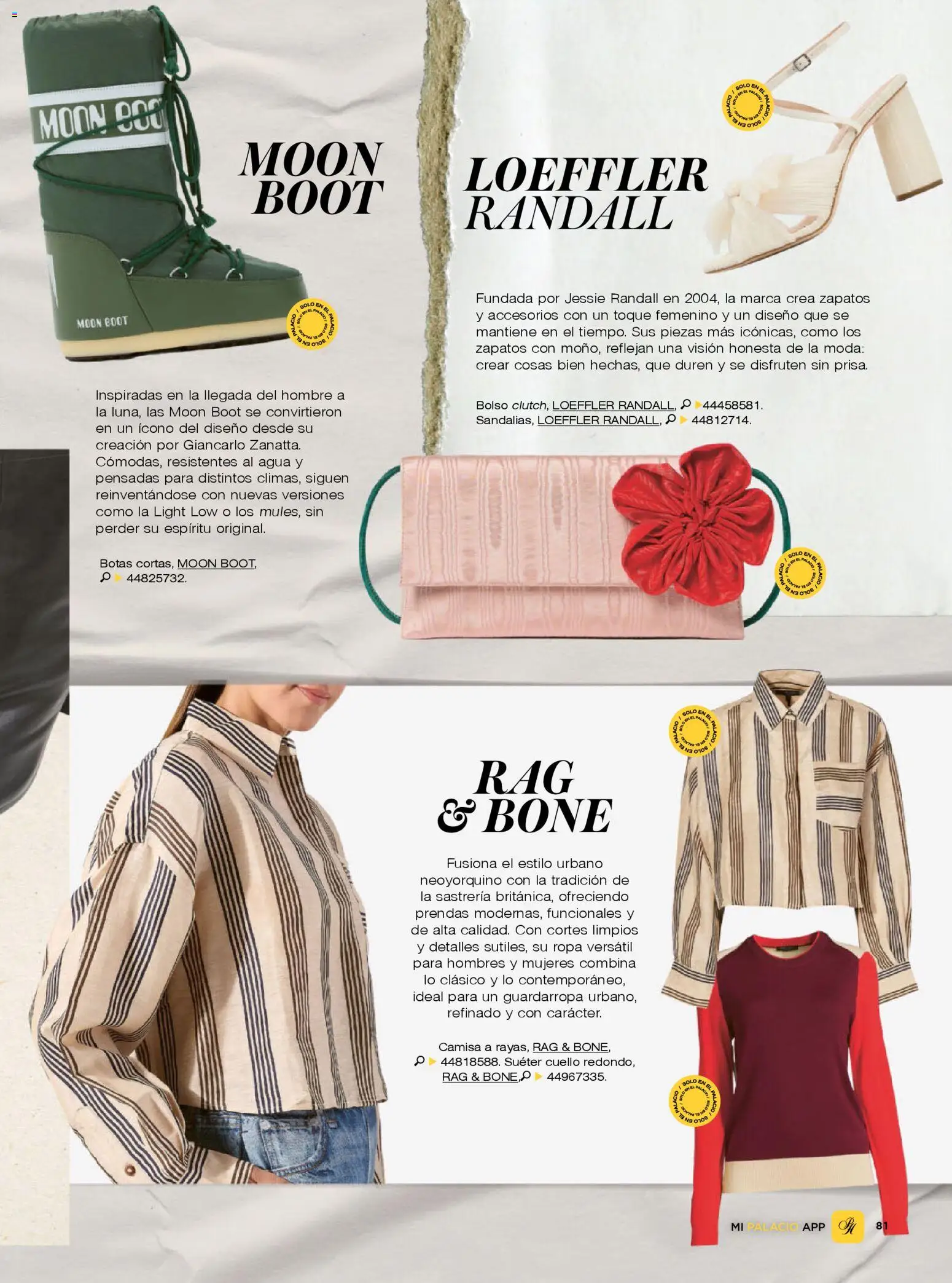 Nuevas ofertas de Palacio De Hierro válidas en toda la República Mexicana desde el 21.11.2025. ¡Encuentra las mejores ofertas en Palacio De Hierro catálogo! | Página: 87 | Productos: Suéter, Botas, Camisa, Agua