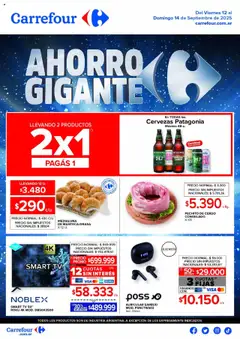 Vista previa Carrefour - Ofertas Fin de semana - Salta válido desde el 12.09.2025