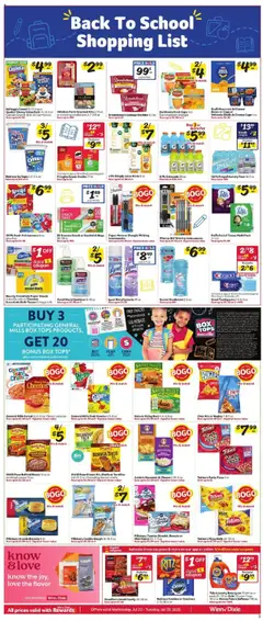 Winn Dixie Weekly Ad - valid from 23.07.2025 | Page: 3 | Products: Toaster, Cheese, Chips, Sauce