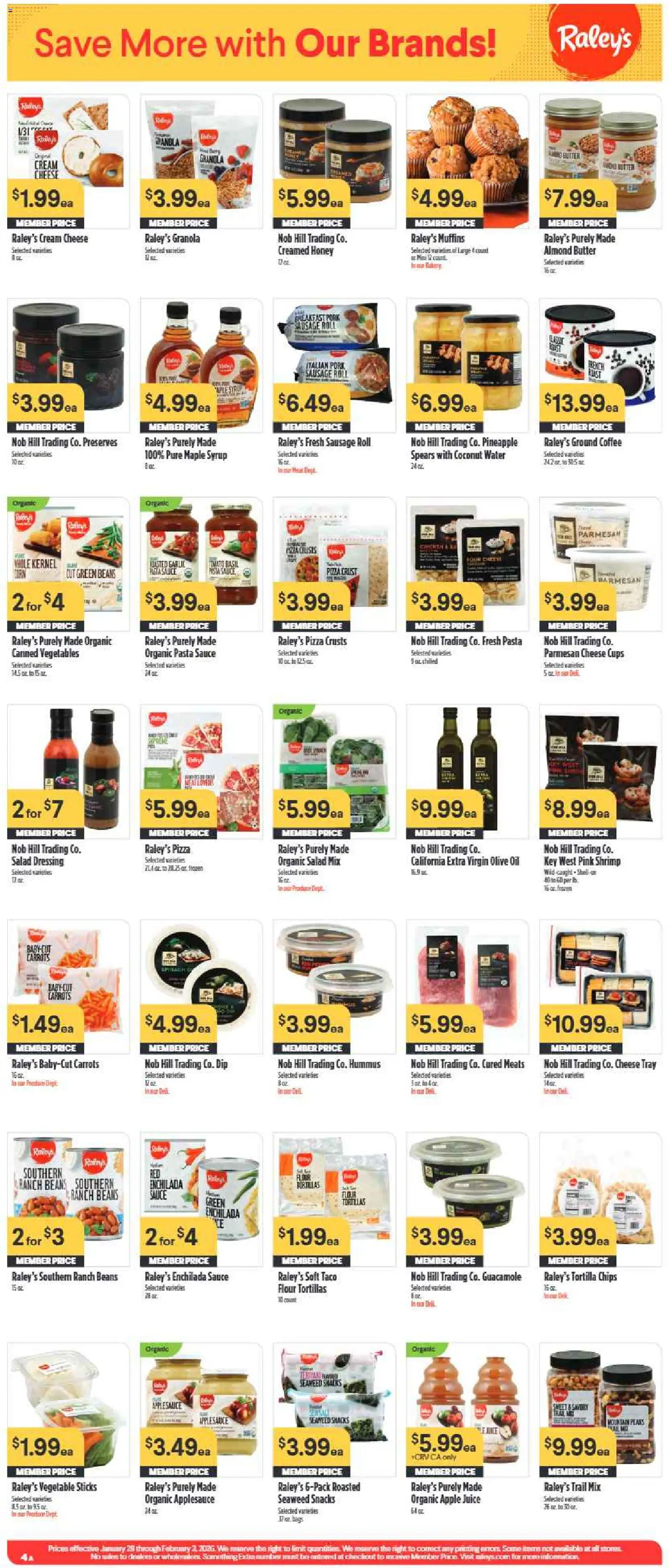 Raley's Weekly Ad - valid from 28.01.2026 | Page: 4