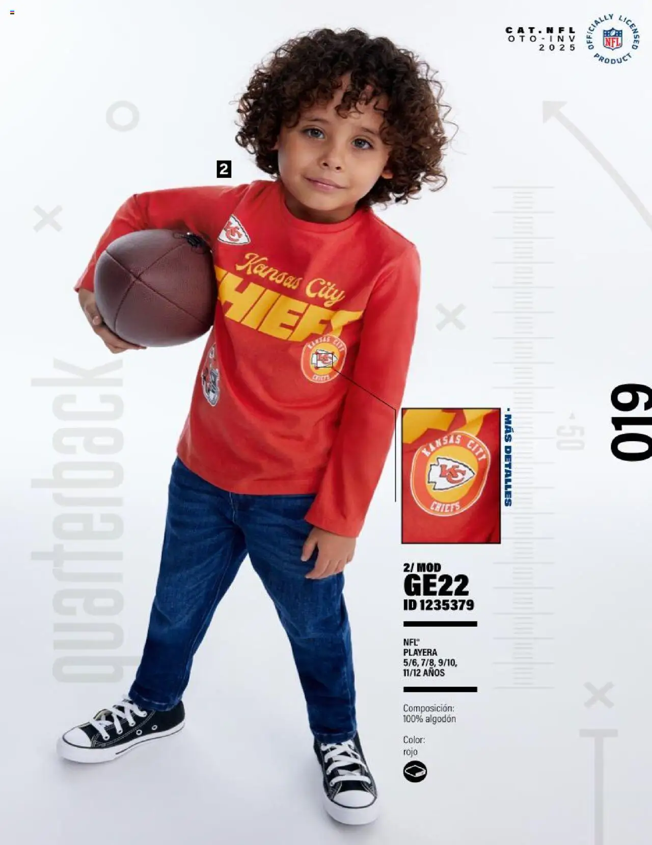 Nuevas ofertas de Price Shoes válidas en toda la República Mexicana desde el 15.10.2025. ¡Encuentra las mejores ofertas en Price Shoes - Catálogo NFL otoño / invierno 2025! | Página: 19 | Productos: Algodón, Playera