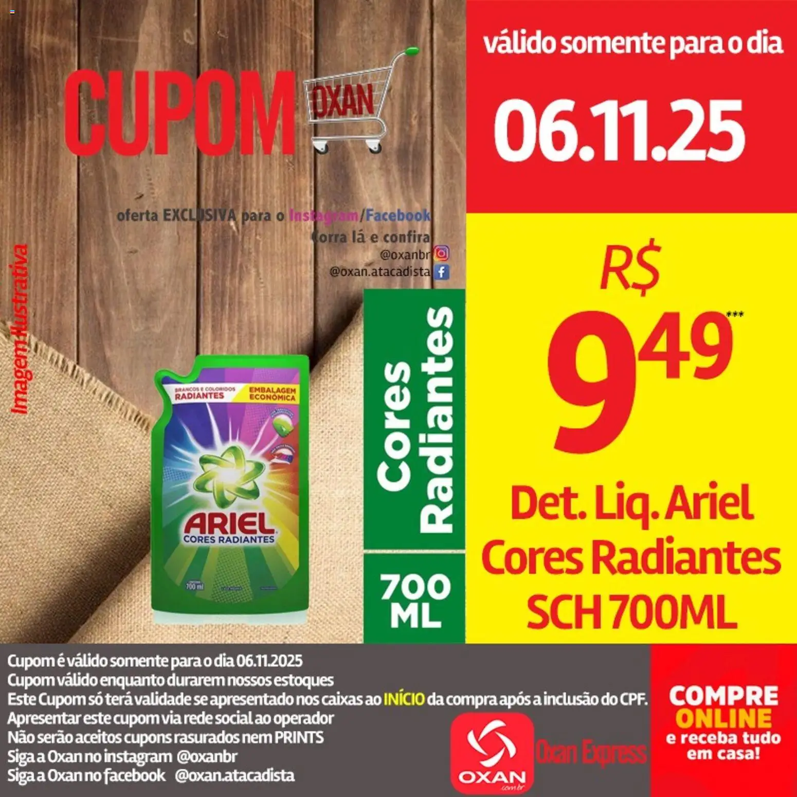 Oxan Atacadista Folheto - válido de 06.11.2025 | Página: 11 | Produtos: Ariel