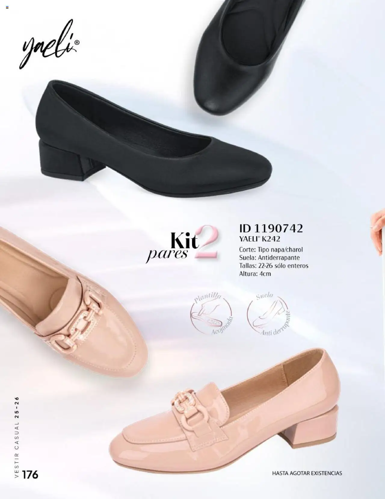 Nuevas ofertas de Price Shoes válidas en toda la República Mexicana desde el 25.09.2025. ¡Encuentra las mejores ofertas en Price Shoes - Catálogo Vestir Casual! | Página: 176