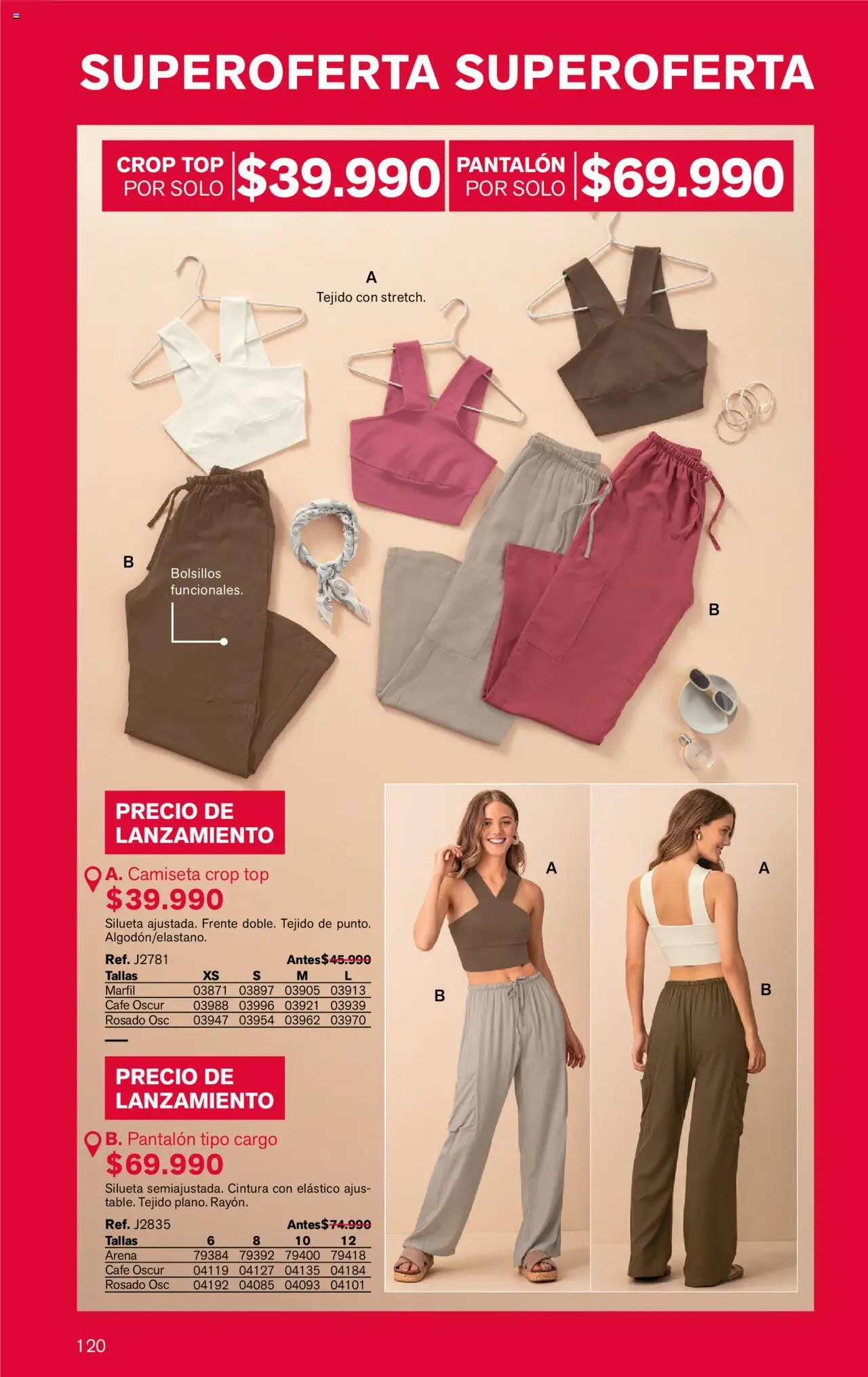 Leonisa revista - valida desde el 12.09.2025 | Página: 120 | Productos: Camiseta, Top, Café