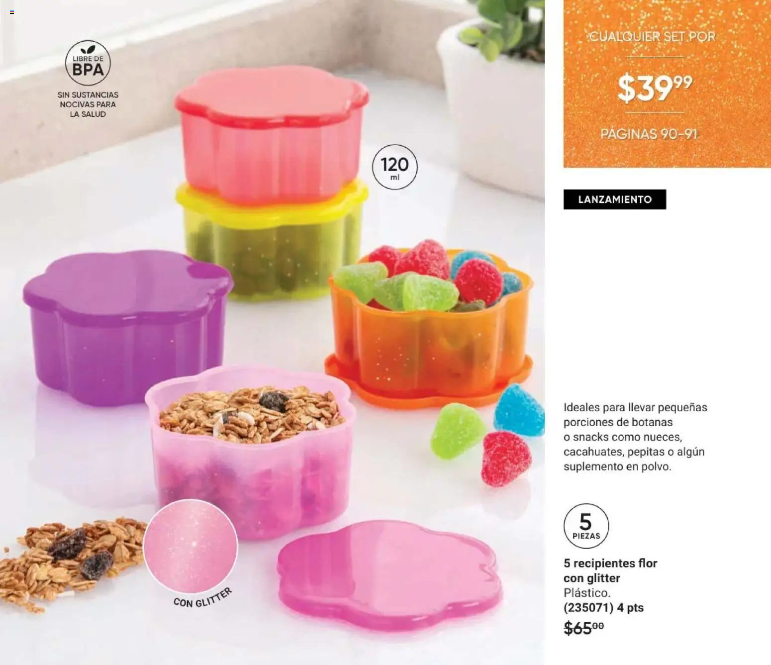 Nuevas ofertas de AVON válidas en toda la República Mexicana desde el 08.05.2026. ¡Encuentra las mejores ofertas en AVON Casa & Estilo 8 2026! | Página: 91 | Productos: Glitter