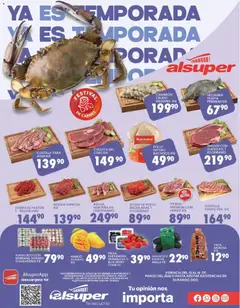 Vista previa de Alsuper folleto Durango, nuevo folleto de la tienda, válido en México a partir del 13.03.2026
