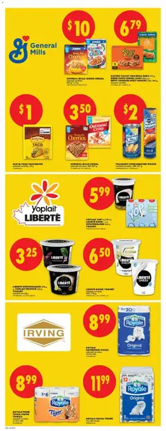 Preview of No Frills weekly flyer - AB from shop No Frills valid from 19.03.2026 | Page: 11 | Products: Yogurt