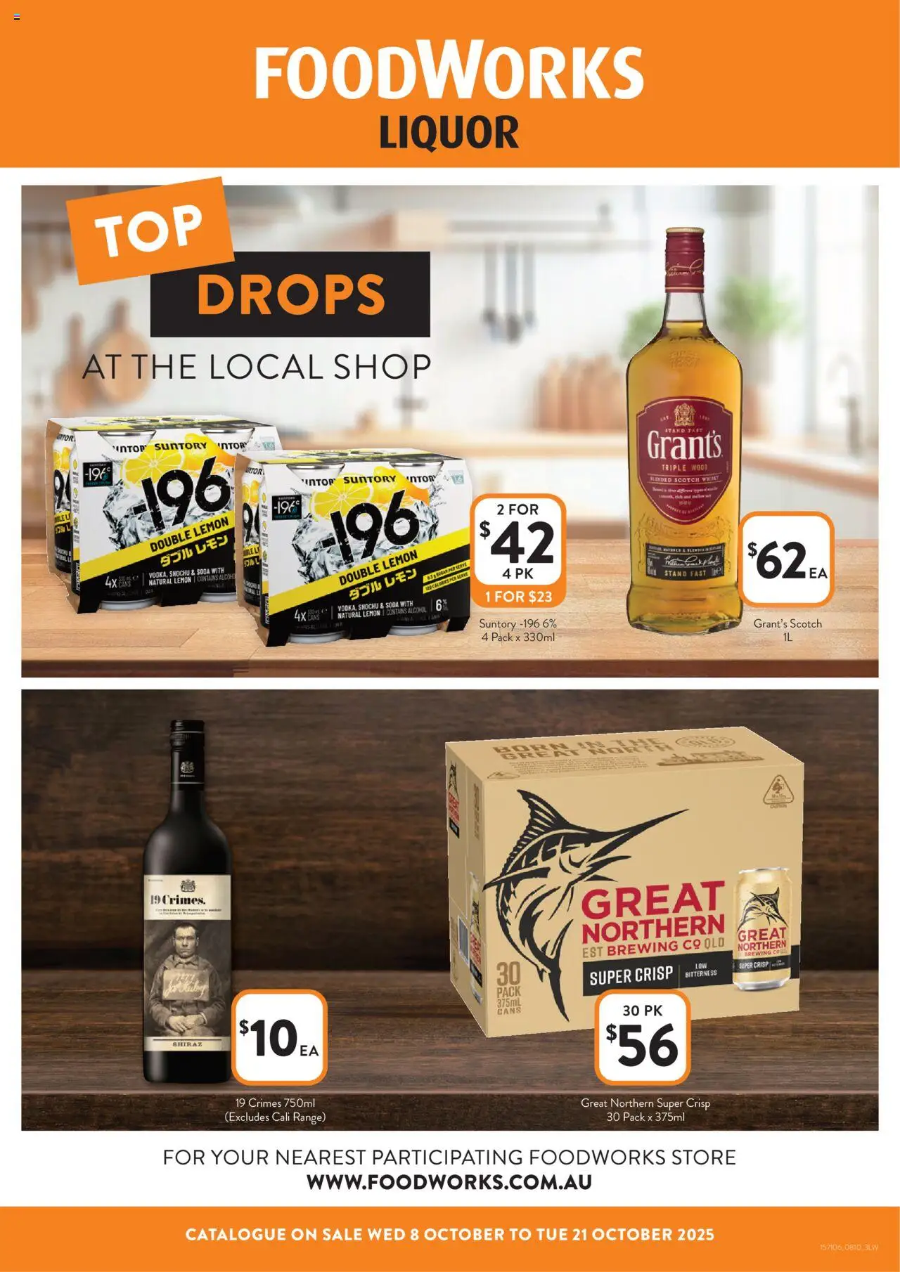 Foodworks catalogue - valid from 08.10.2025 | Page: 11 | Products: Wood, Lemon, Scotch, Bag
