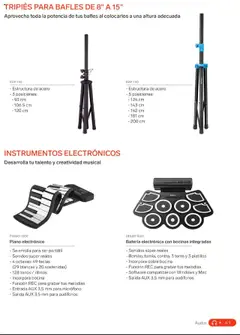 Vista previa de Steren catálogo, nuevo folleto de la tienda, válido en México a partir del 01.01.2025 | Página: 59 | Productos: Audio, Audífonos, Micrófono, Bocina