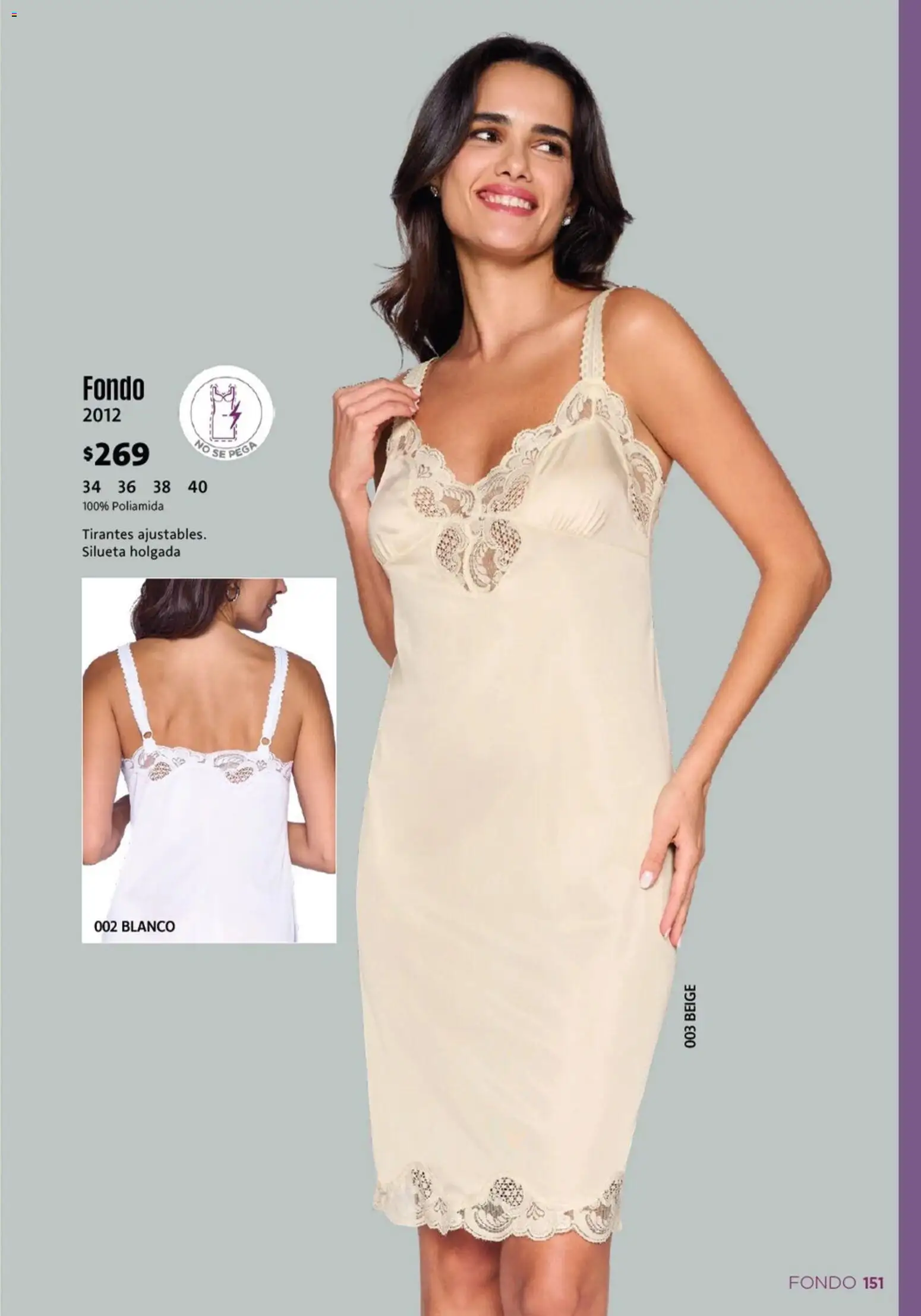 Nuevas ofertas de Ilusión válidas en toda la República Mexicana desde el 01.03.2026. ¡Encuentra las mejores ofertas en Ilusión catálogo Primavera! | Página: 153 | Productos: Tirantes