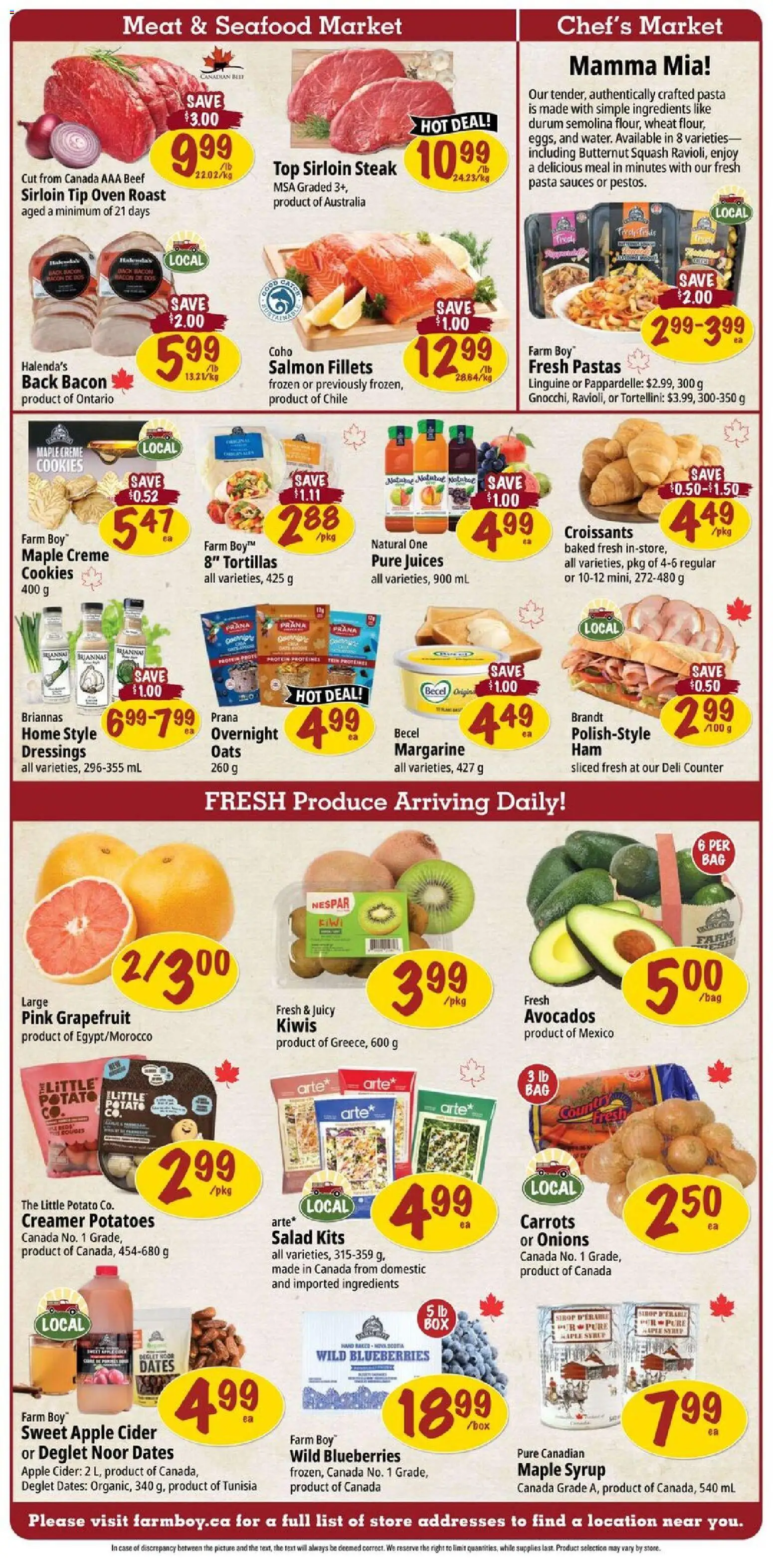 Farm Boy flyer valid from 19.02.2026 | Page: 2 | Products: Beef, Cookies, Case, Oven