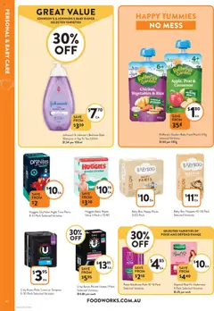 Foodworks catalogue - valid from 16.07.2025 | Page: 32 | Products: Shampoo, Vegetables, Underwear, Pear