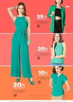 Vista previa de SC Pakar catálogo Ropa, nuevo folleto de la tienda, válido en México a partir del 30.01.2026 | Página: 259 | Productos: Blusa, Algodón, Palazzo