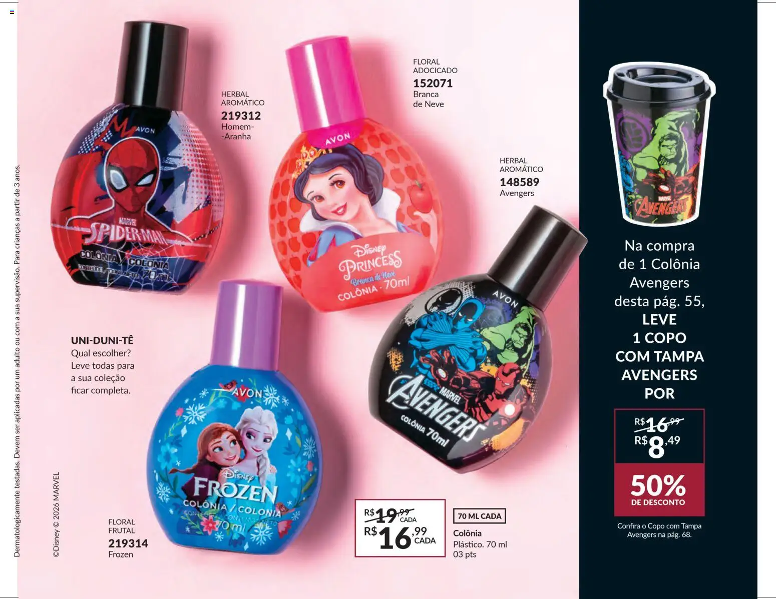 Avon Folheto - válido de 15.01.2026 | Página: 55