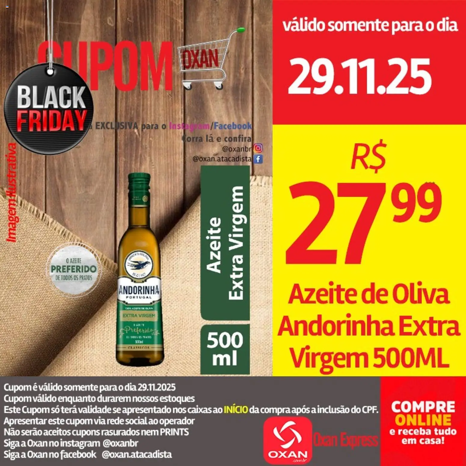 Oxan Atacadista Folheto - válido de 29.11.2025 | Página: 7 | Produtos: Azeite