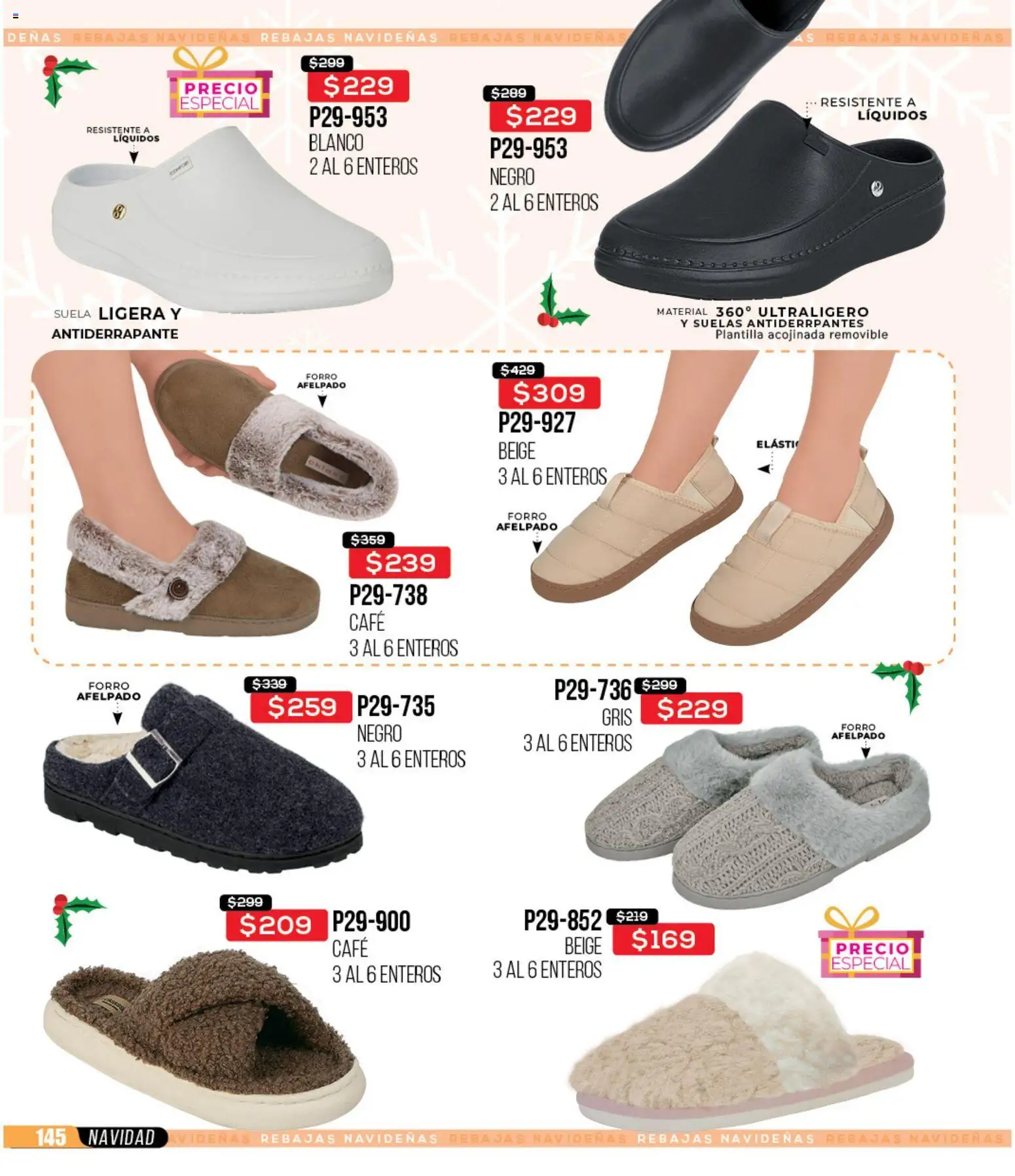 Nuevas ofertas de Cklass válidas en toda la República Mexicana desde el 30.11.2025. ¡Encuentra las mejores ofertas en Cklass catálogo Rebajas Navideñas Calzado! | Página: 146 | Productos: Café