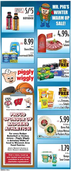 Preview of Piggly Wiggly weekly ads valid from 14.01.2026