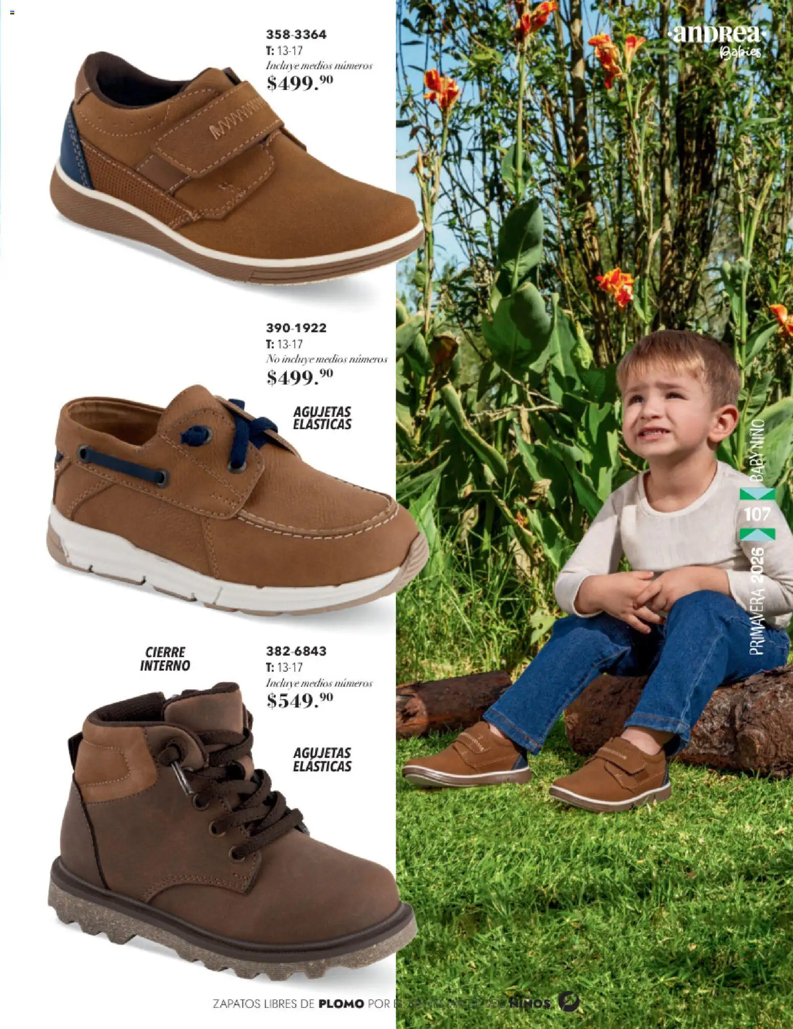 Nuevas ofertas de Andrea válidas en toda la República Mexicana desde el 25.01.2026. ¡Encuentra las mejores ofertas en Andrea catálogo Infantil Baby ! | Página: 31