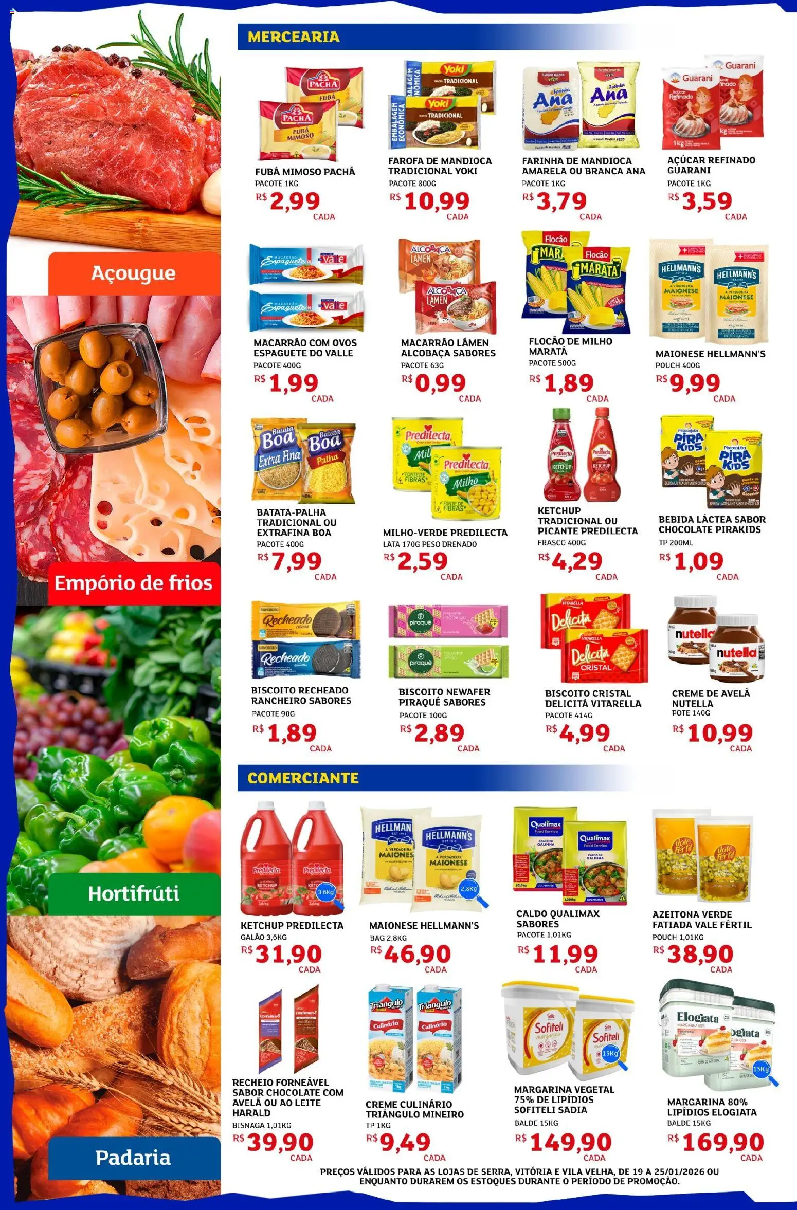 Assaí Atacadista Folheto - válido de 19.01.2026 | Página: 2 | Produtos: Bebida, Maionese, Creme de avelã, Margarina