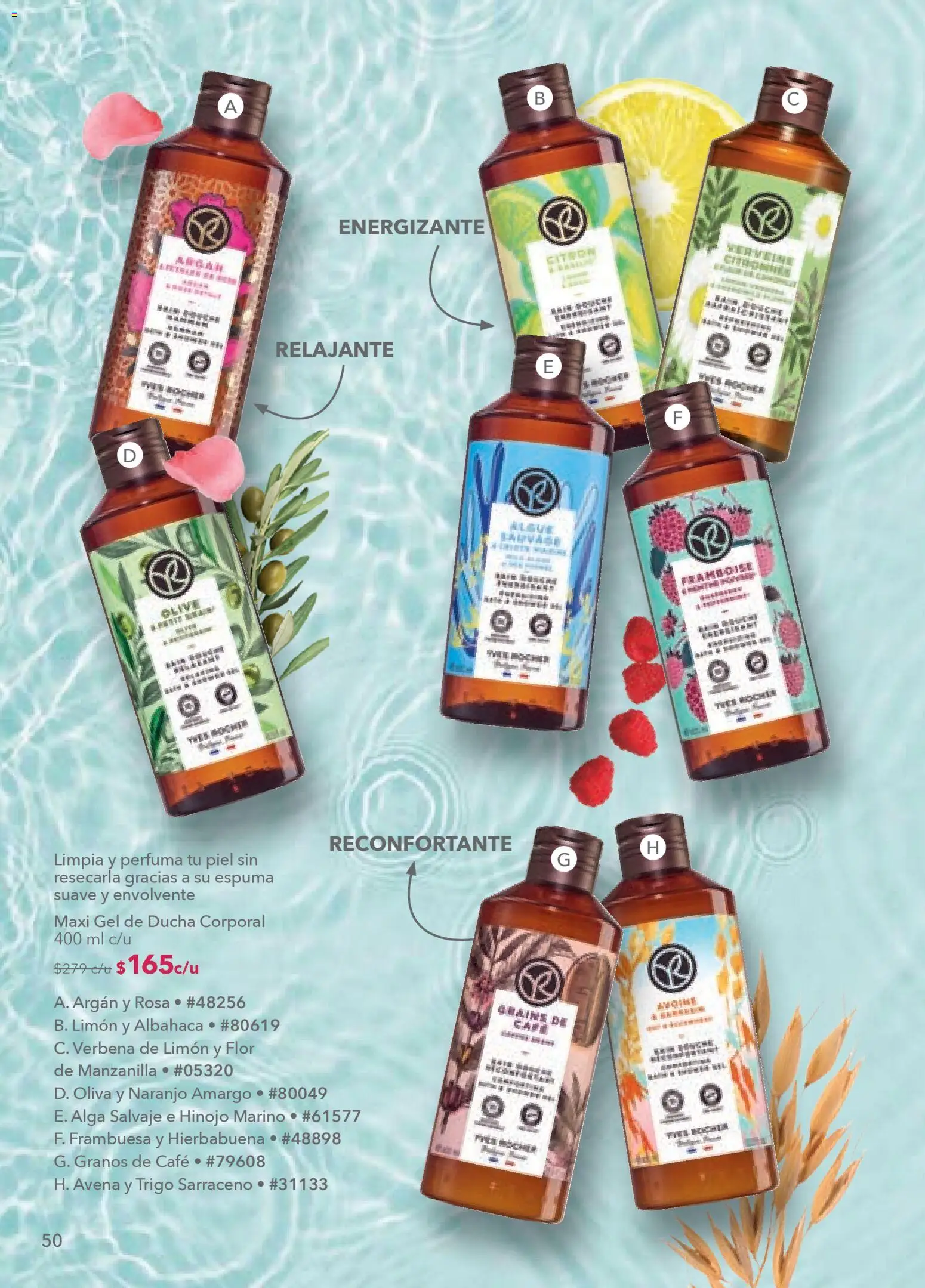 Nuevas ofertas de Yves Rocher válidas en toda la República Mexicana desde el 03.03.2026. ¡Encuentra las mejores ofertas en Yves Rocher campaña 4 2026! | Página: 52 | Productos: Limón, Café, Espuma, Gel de ducha