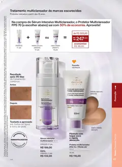 Natura - Ciclo 18/2025 - Pré-Visualização do folheto da loja Natura, válido de 30.10.2025 | Página: 117 | Produtos: Protetor solar, Sérum