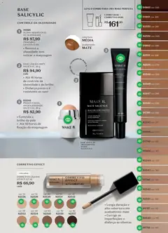 O Boticário - Ciclo 17/2025 - Pré-Visualização do folheto da loja O Boticário, válido de 01.12.2025 | Página: 128 | Produtos: Corretivo, Base, Absorvente, Primer