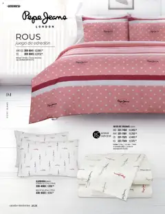 Vista previa de Andrea - Catálogo Home - Otoño / Invierno, nuevo folleto de la tienda, válido en México a partir del 24.08.2025 | Página: 94 | Productos: Juego, Funda, Almohada, Sabanas